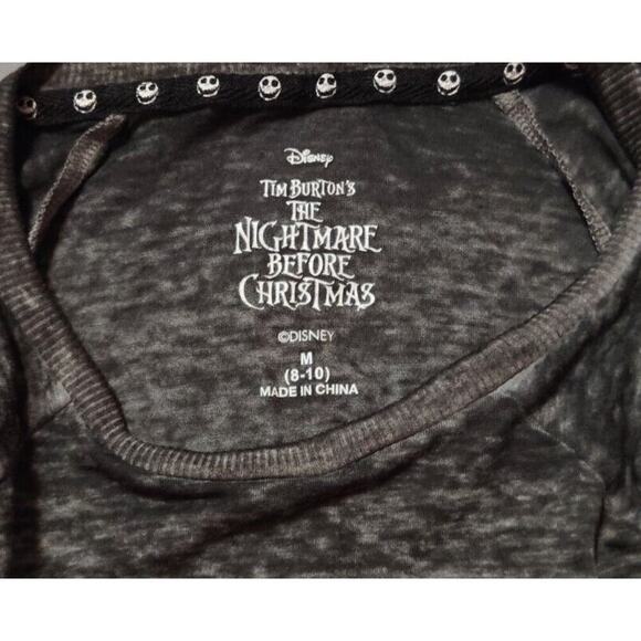 Disney Women's Jack skeleton Medium Nightmare Before Christmas Soft T-Shirt - Picture 4 of 6